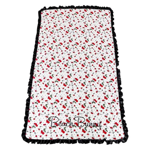 Beach Bunny Cherry Dot Beach Towel - Picture 2 of 7